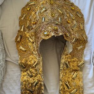 Gold Embellished Headpiece